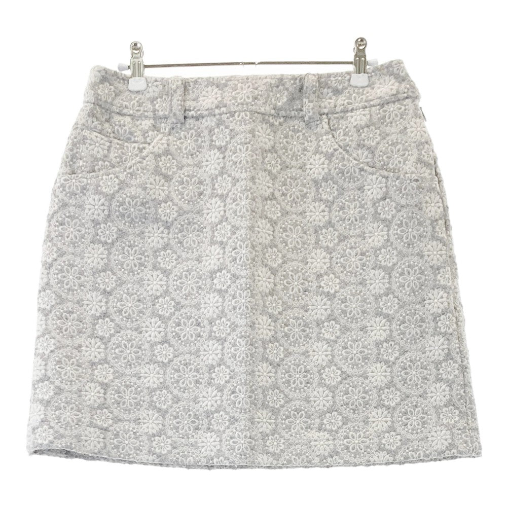 ZOY ゾーイ 71684320 スカート  グレー系 40