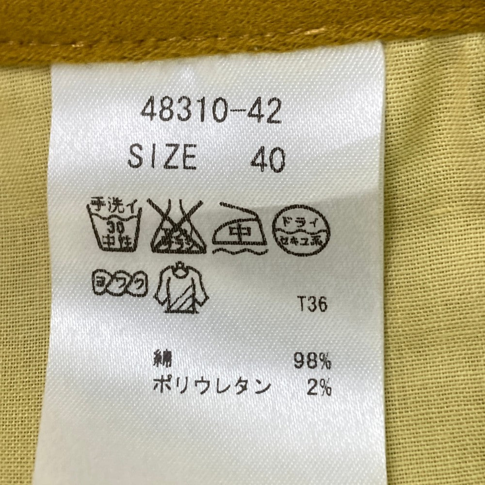ZOY ゾーイ 48310 スカート  イエロー系 40
