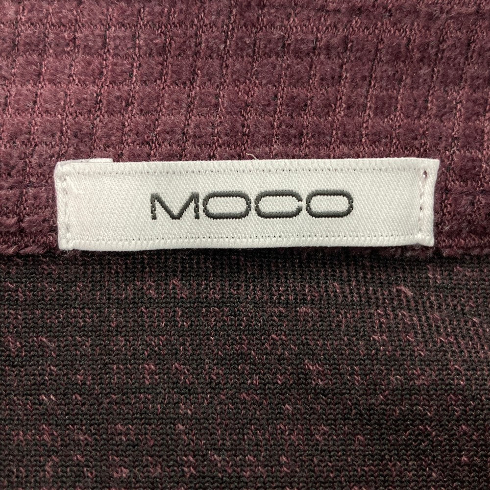 MOCO 모코 21-2202913 반소매 폴로셔츠 퍼플 계열 48