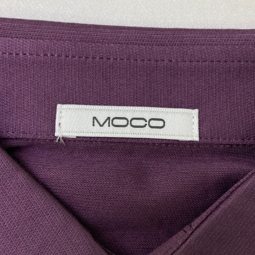 MOCO 모코 21-2171240 반소매 폴로셔츠 퍼플 계열 48