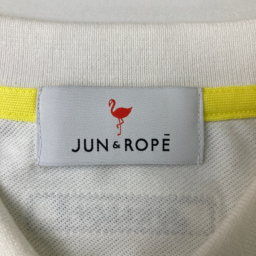 JUN&ROPE 준앤로페 ERM-29000 반팔 폴로셔츠 화이트계열 S