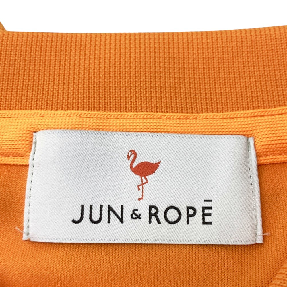 JUN&ROPE 준앤로페 ERM-1701 반팔 폴로 셔츠 오렌지 계열 L