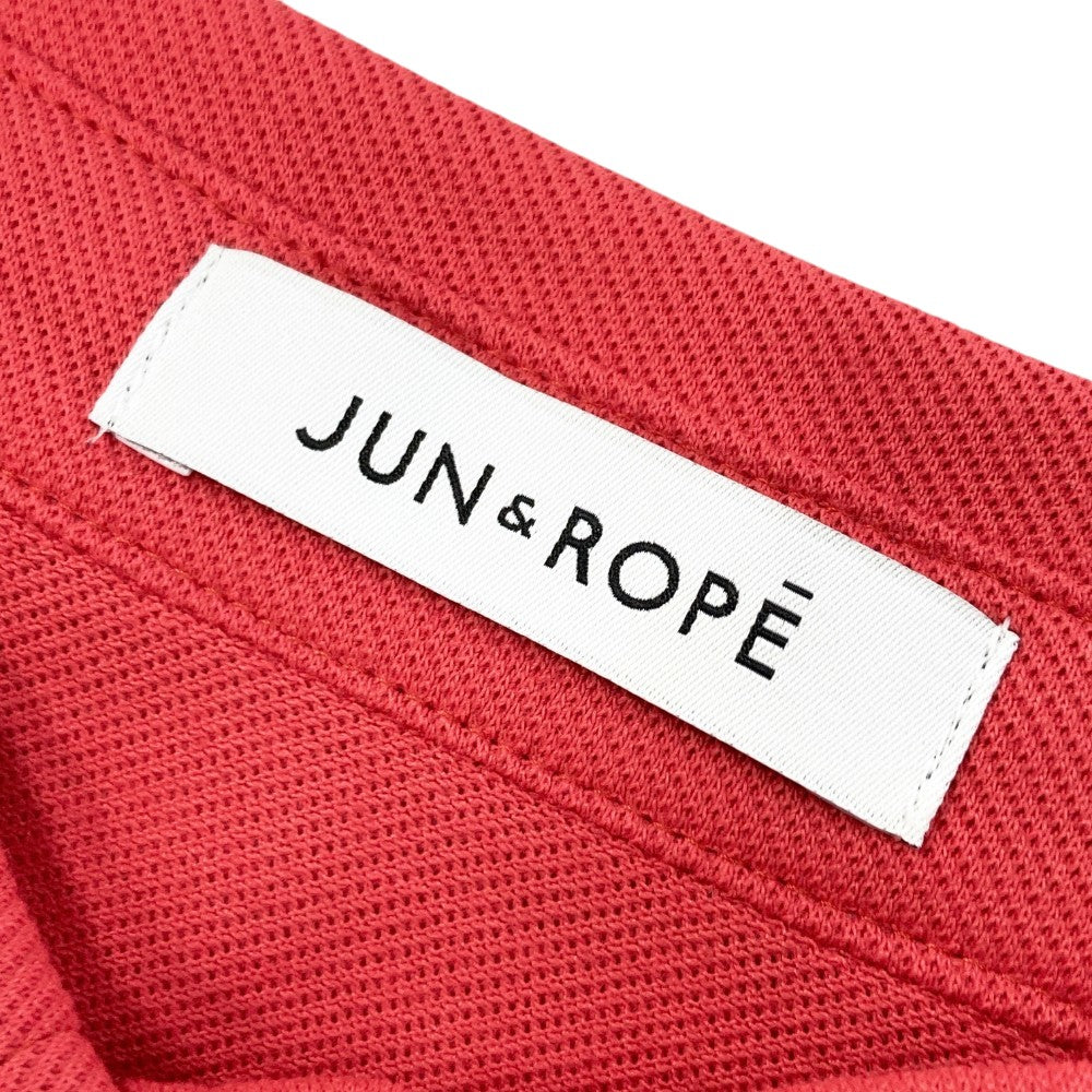 JUN&ROPE 준앤로페 ERM-1705 반팔 폴로 셔츠 레드 계열 L