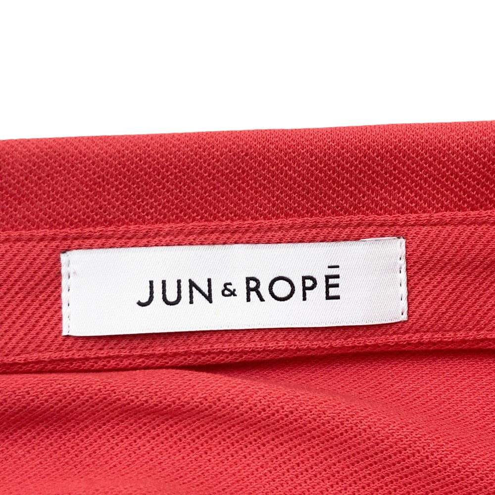 JUN&ROPE 준앤로페 ERM-3700 반팔 폴로셔츠 레드계열 M