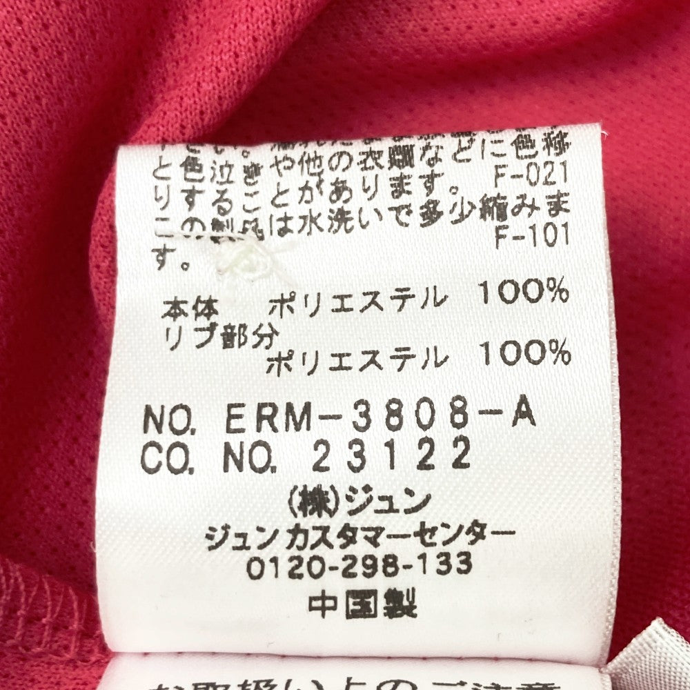 JUN&ROPE ジュンアンドロペ ERM-3808 半袖ポロシャツ  ピンク系 M