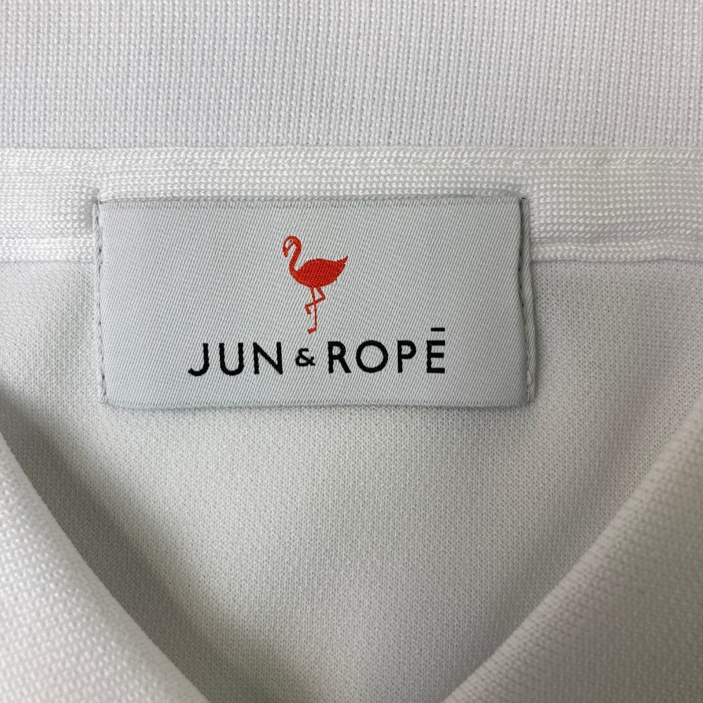 JUN&ROPE 준앤로페 ERM-1702 반팔 폴로 셔츠 화이트 계열 M