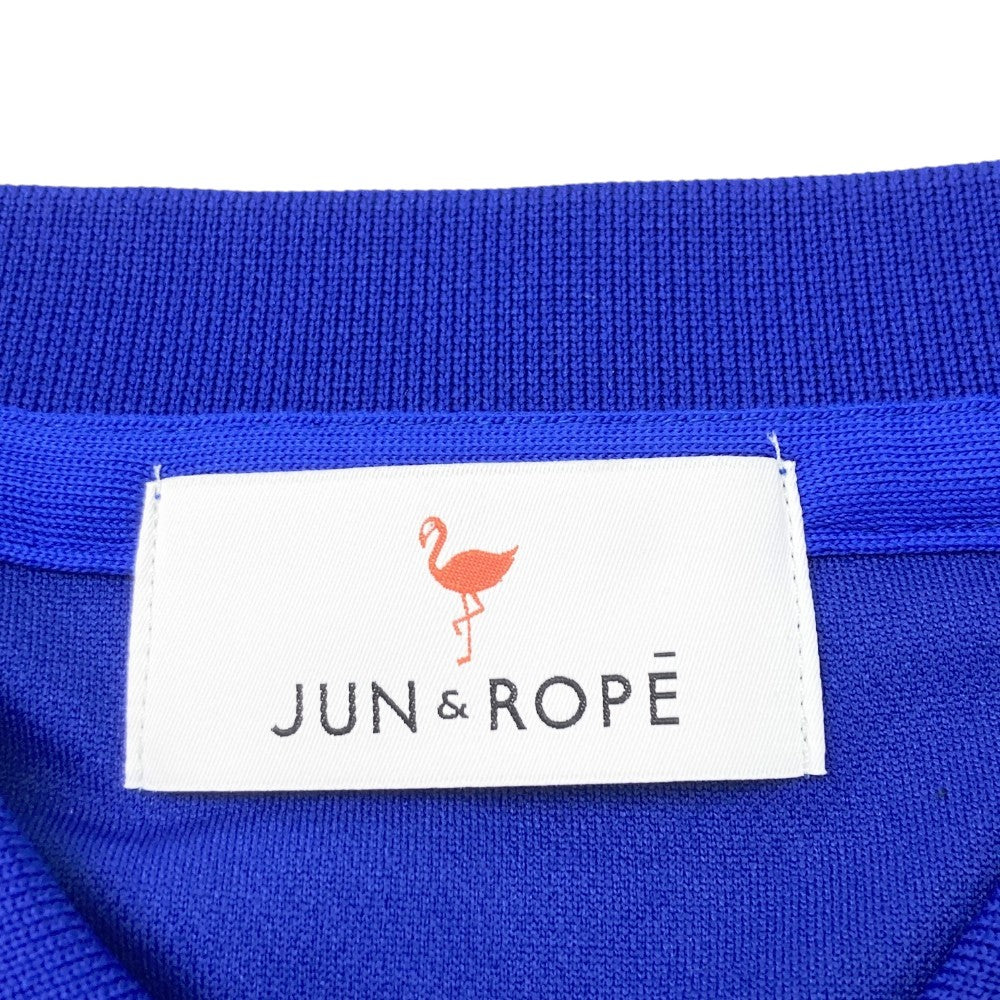 JUN&ROPE 준앤로페 ERM-1702 반팔 폴로 셔츠 블루 계열 L