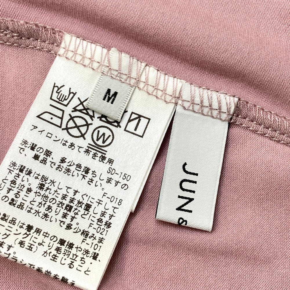 JUN&ROPE ジュンアンドロペ ERM-58260 長袖ポロシャツ  パープル系 M