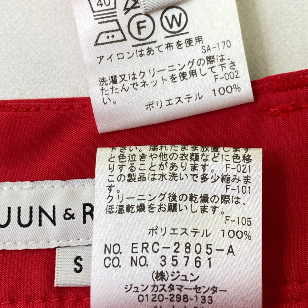 JUN&ROPE 준앤로페 ERC-2805 스커트 레드 계열 S
