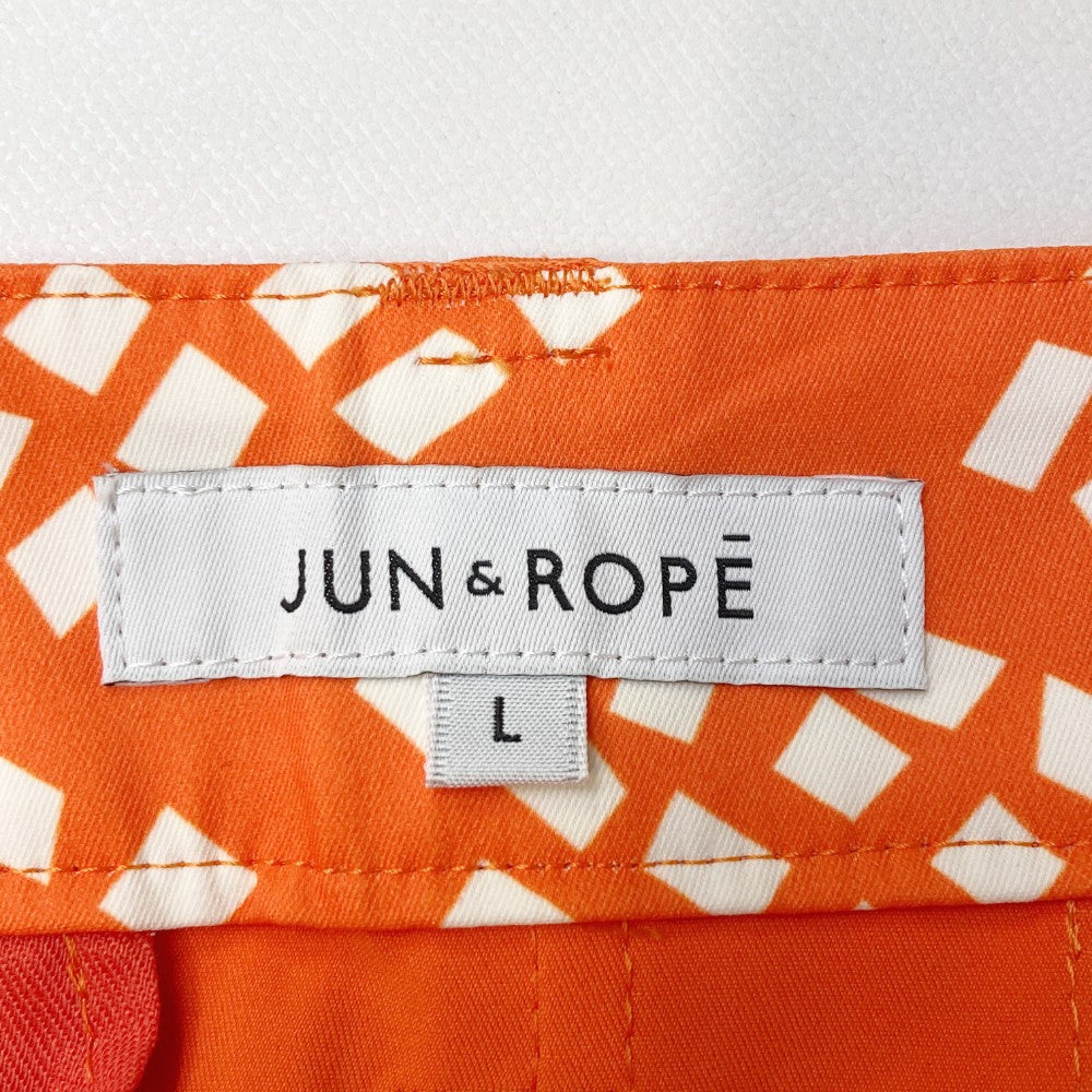 JUN&ROPE 준앤로페 ERC-1704 스커트 오렌지 계열 L