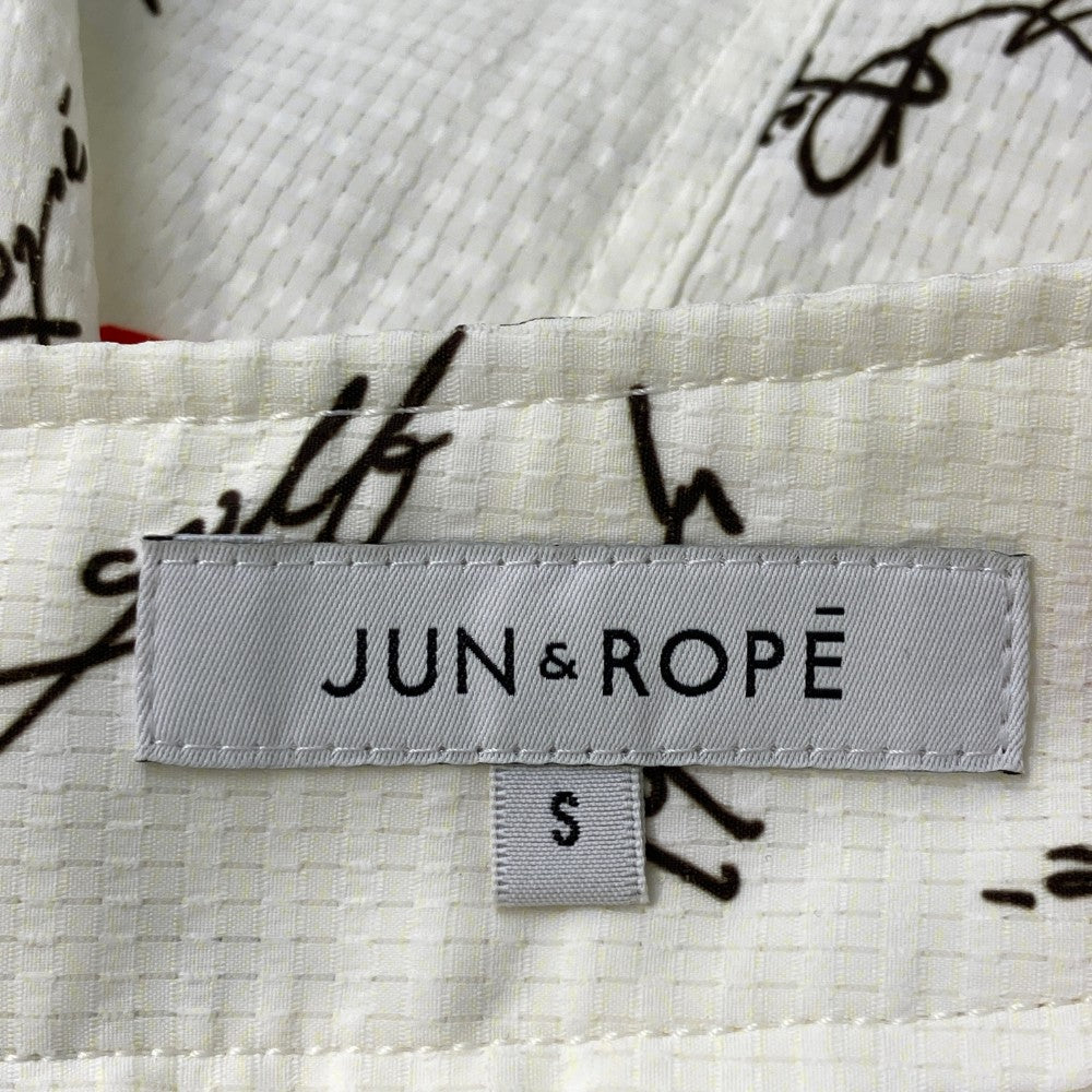 JUN&ROPE 준앤로프 ERC-1806 스커트 총기장 화이트 계열 S