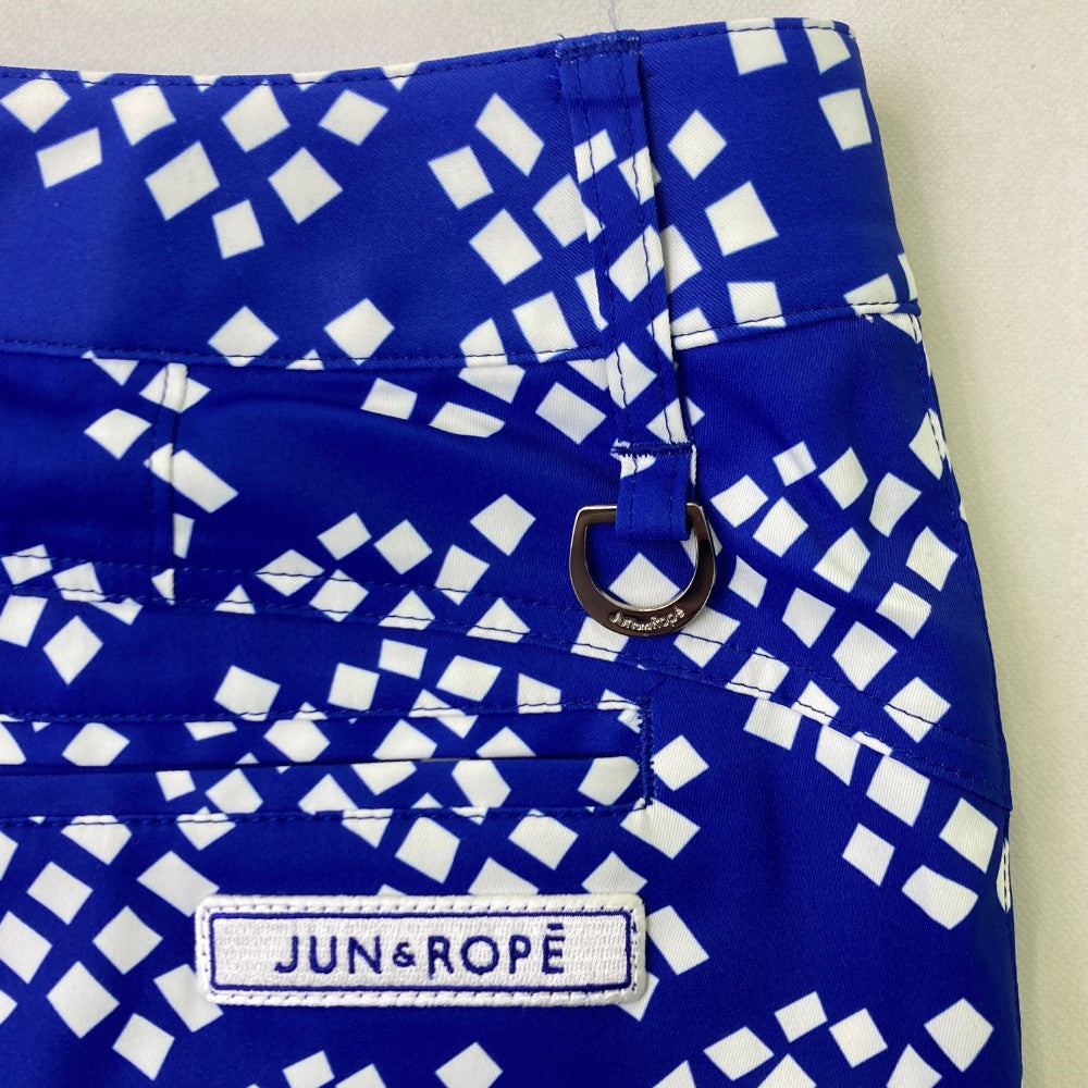 JUN&ROPE 준앤로페 ERS-3700 팬츠 총무늬 블루계열 M