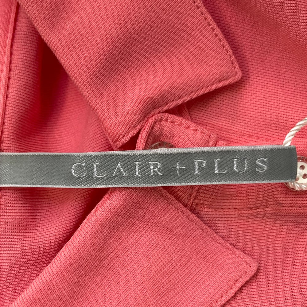 CLAIR PLUS 클레르 플뤼스 92-2181240 반팔 폴로 셔츠 핑크 계열 38