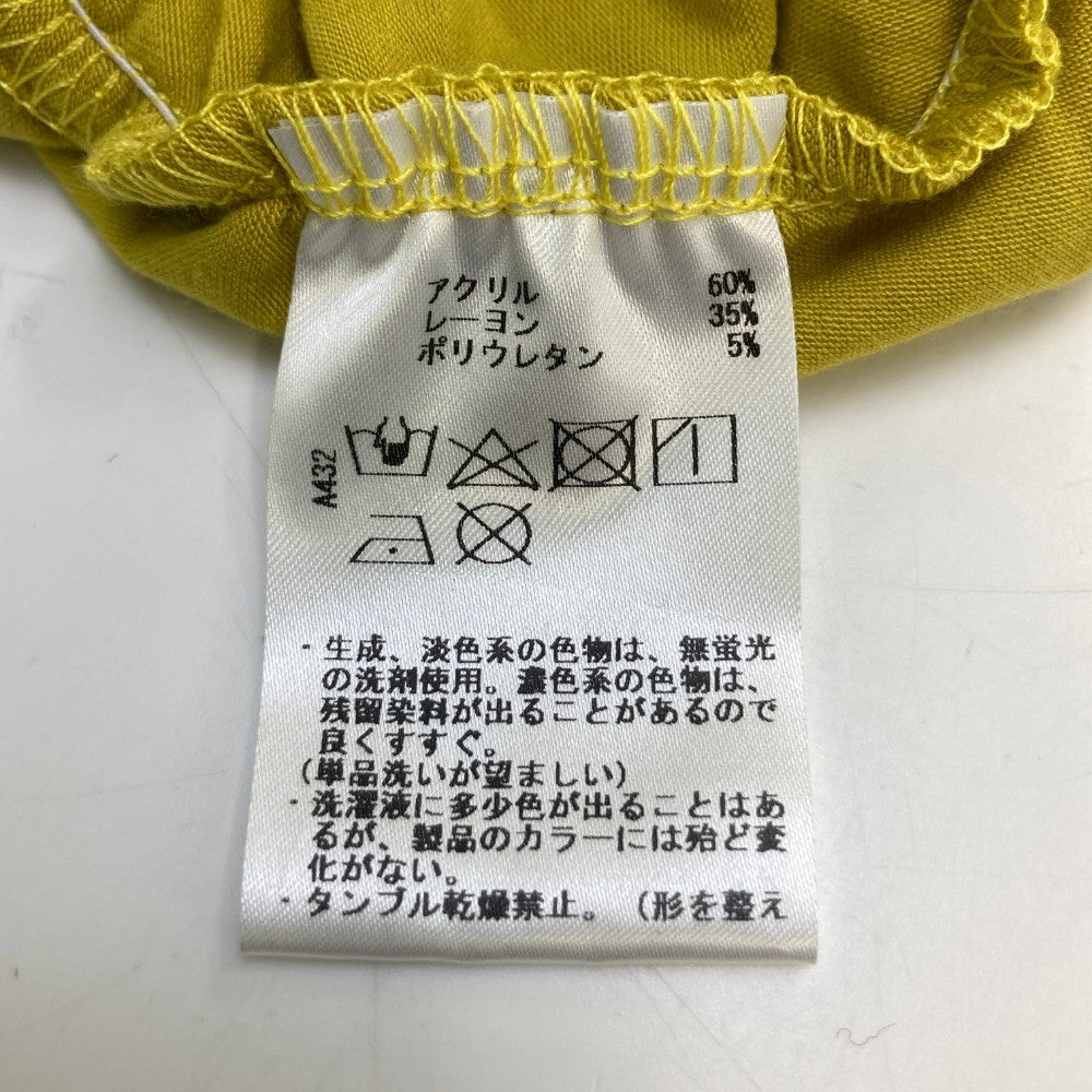 CLAIR PLUS　クレールプリュス 92-2172812 長袖ハイネックTシャツ  イエロー系 38