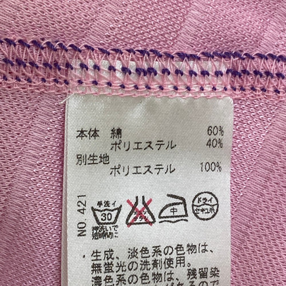 HEAL CREEK ヒールクリーク 002-21645 半袖ハイネックTシャツ  ピンク系 42