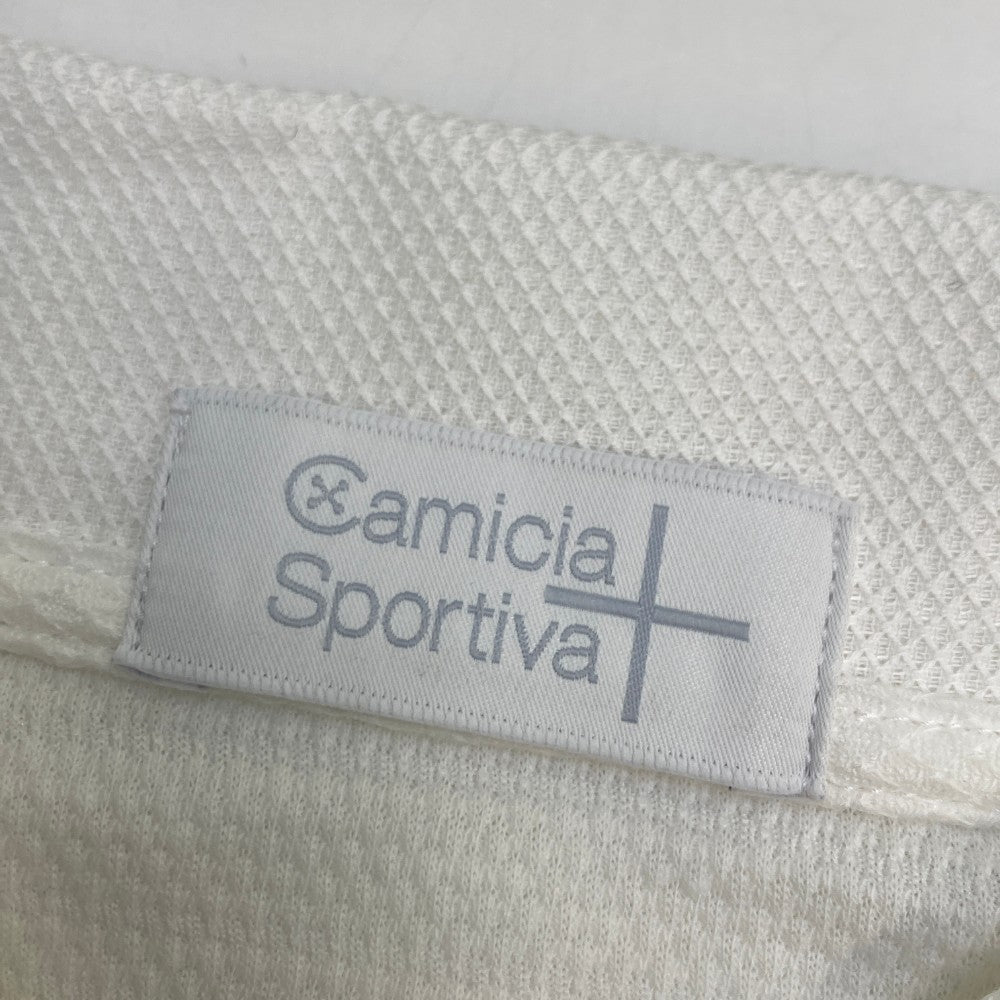 CAMICIA SPORTIVA 카미차 스포르티바 51-2171442 반팔 폴로 셔츠  화이트 계열 48
