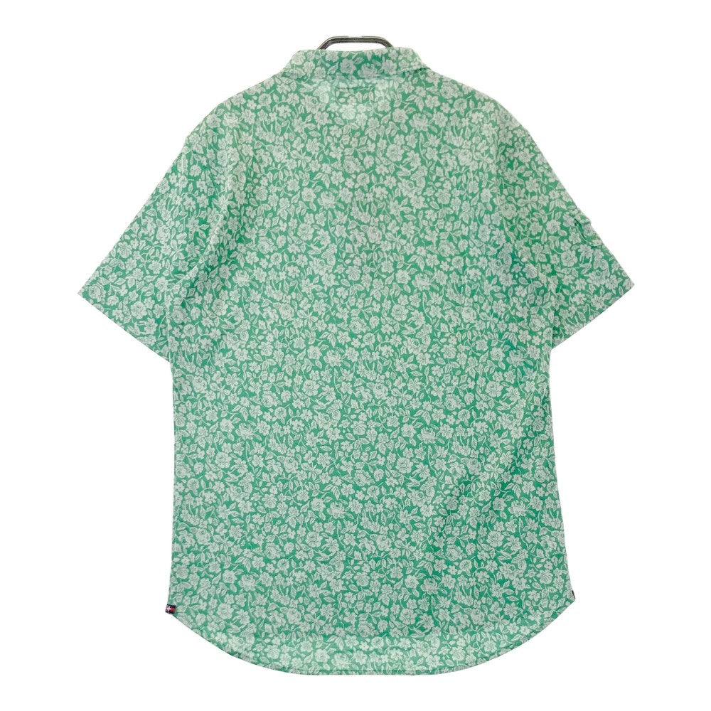 CAMICIA SPORTIVA 카미차 스포르티바 51-2181240 반팔 폴로 셔츠 전면 프린트 그린 계열 50