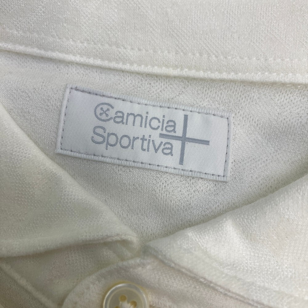 CAMICIA SPORTIVA 카미차 스포르티바 51-2181240 반팔 폴로 셔츠 화이트 계열 50