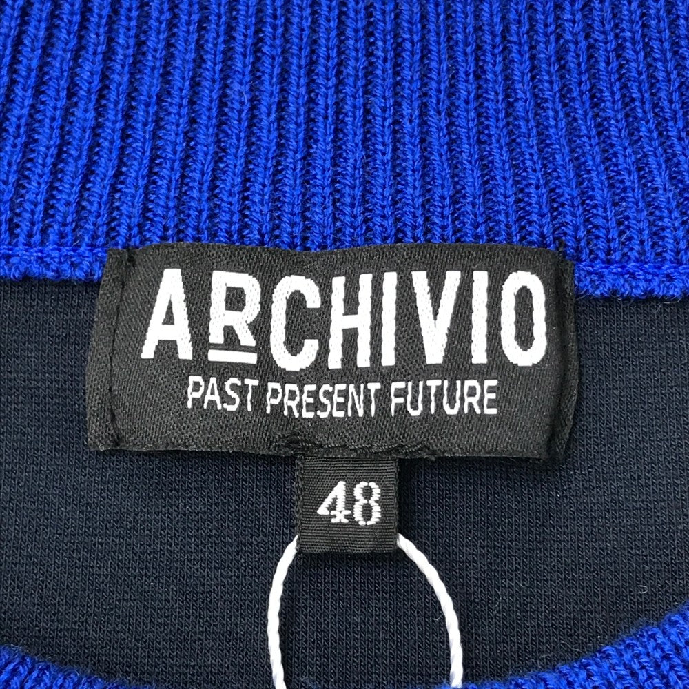 ARCHIVIO アルチビオ A428001 2024年 ニット セーター  ブルー系 48