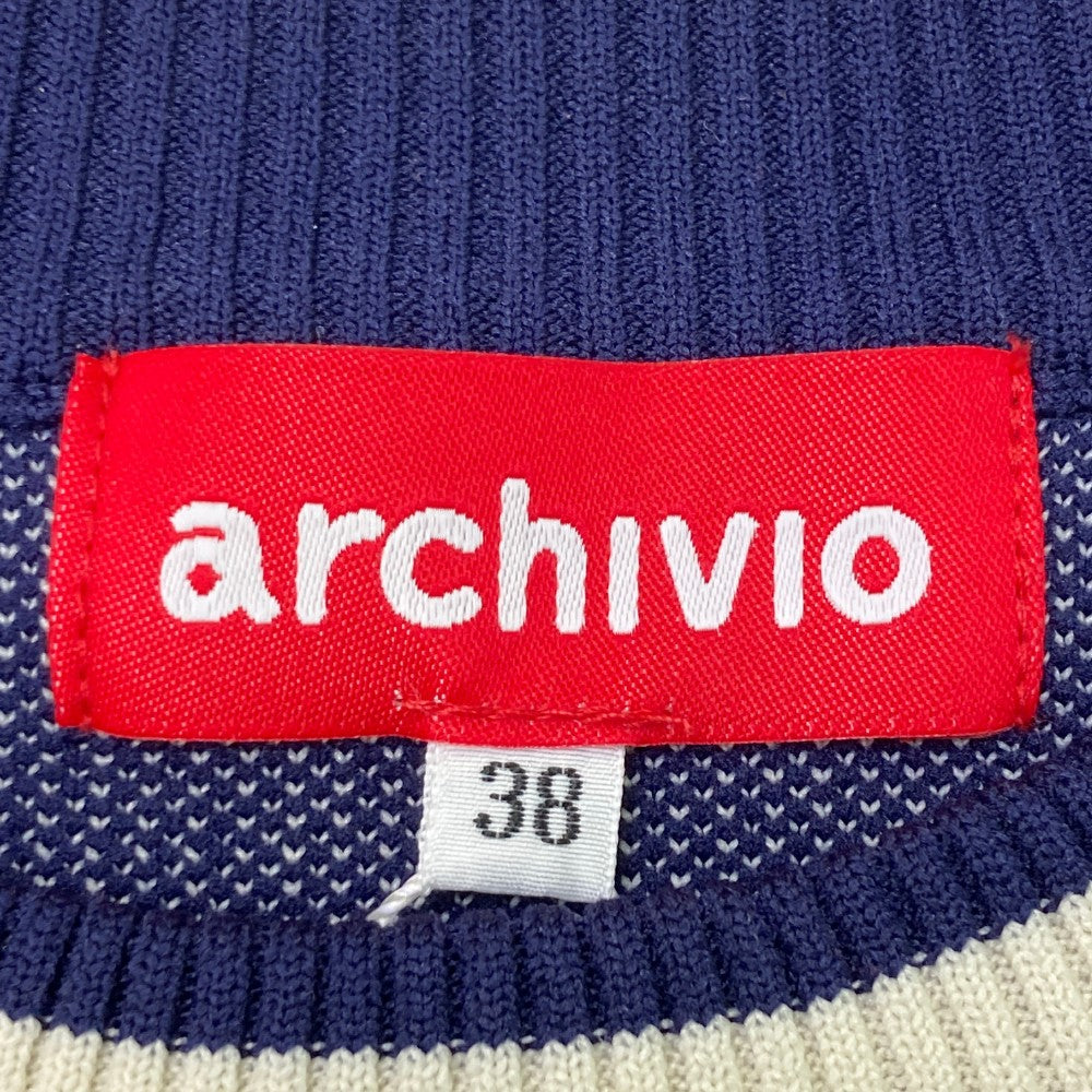 ARCHIVIO アルチビオ A418821 2024年 ベスト  ネイビー系 38