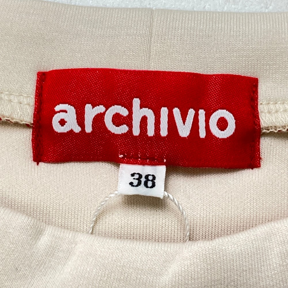 ARCHIVIO アルチビオ A419001 2024年 スウェット  ベージュ系 38