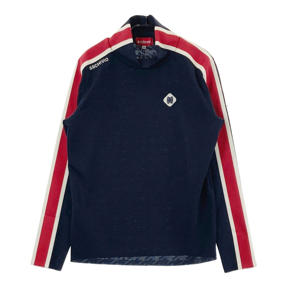 ARCHIVIO アルチビオ A418820 2024年 長袖ハイネックTシャツ  ネイビー系 36