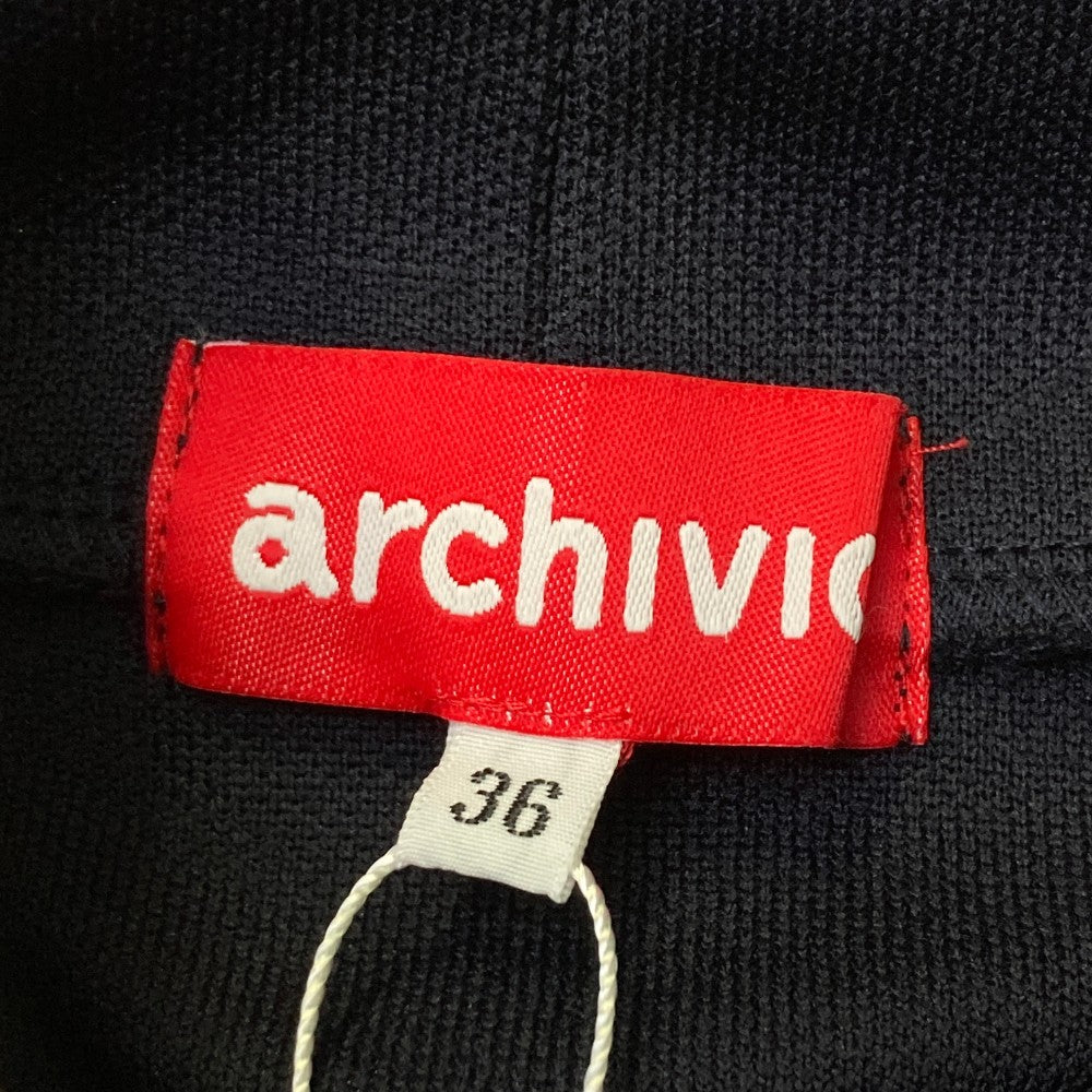 ARCHIVIO アルチビオ A418820 2024年 長袖ハイネックTシャツ  ネイビー系 36