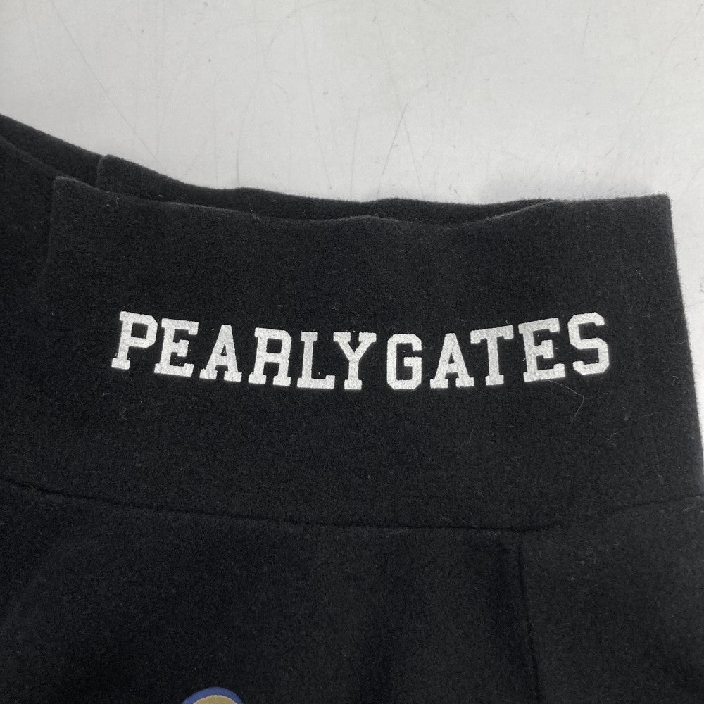 PEARLY GATES 펄리게이츠 2024년 긴팔 하이넥 티셔츠 블랙 계열 0