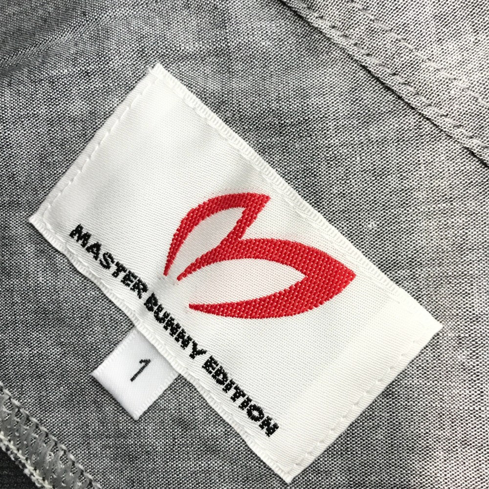 MASTER BUNNY EDITION マスターバニーエディション 759-0260608 半袖ポロシャツ  ブラック系 1
