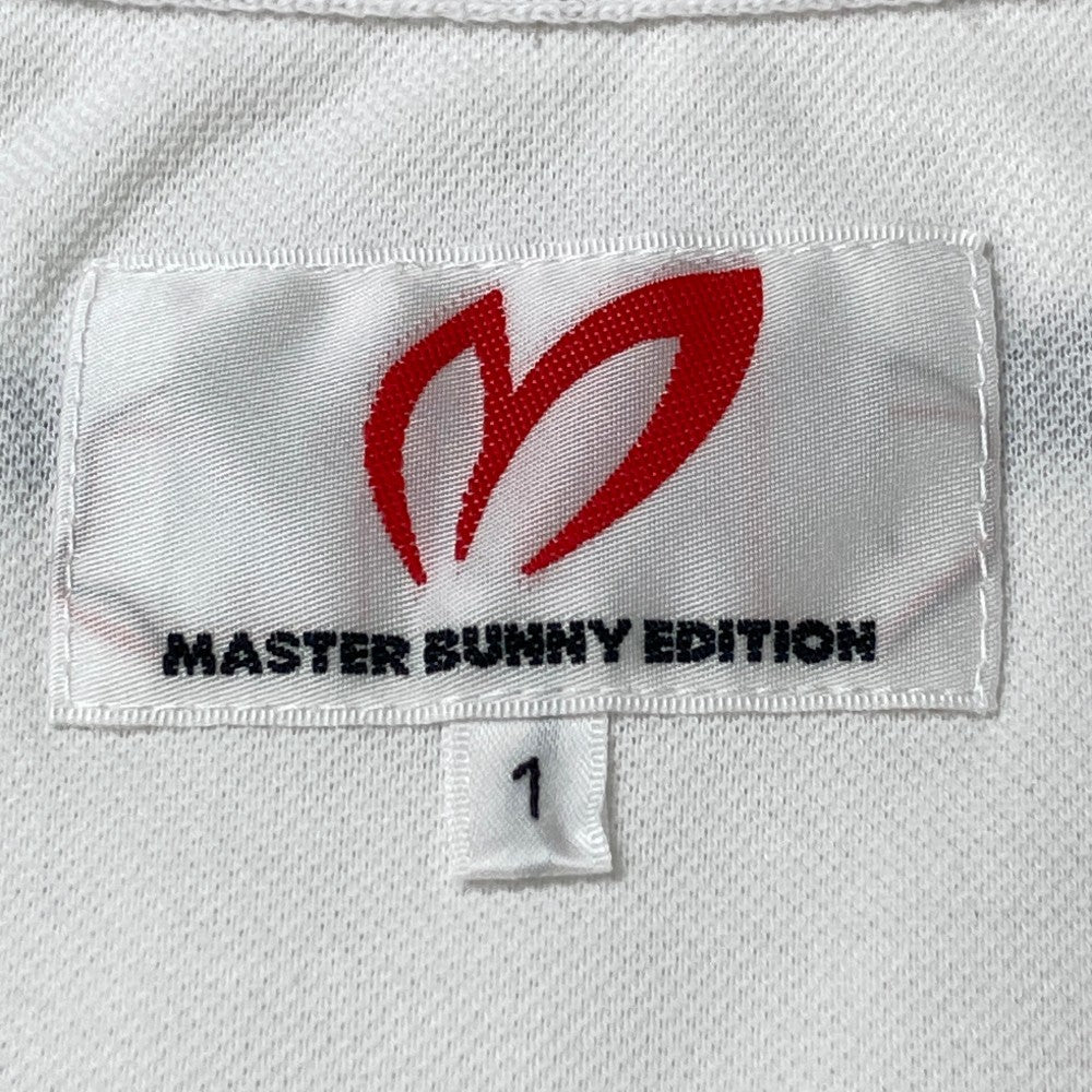MASTER BUNNY EDITION マスターバニーエディション  半袖ポロシャツ  ホワイト系 1