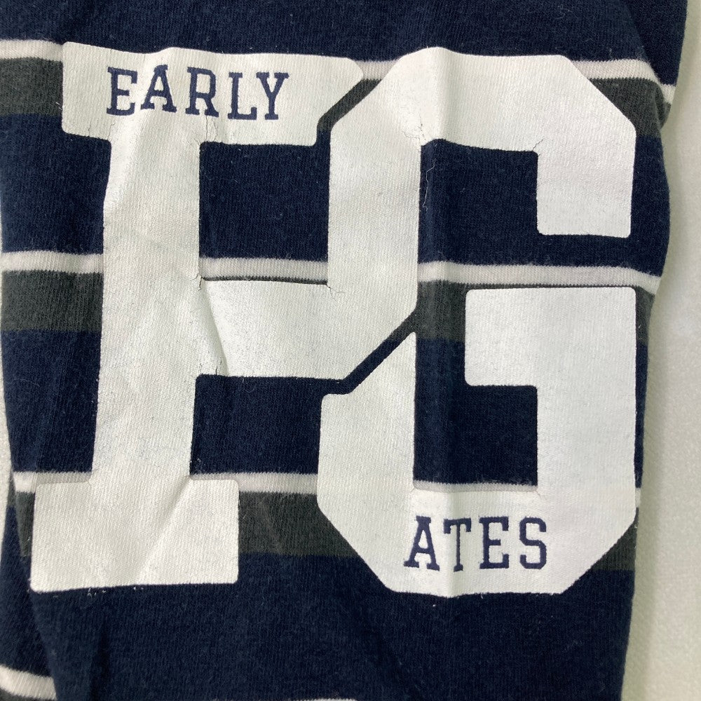 PEARLY GATES パーリーゲイツ 055-5266904 ハイネック 長袖Tシャツ ボーダー柄 ネイビー系 0