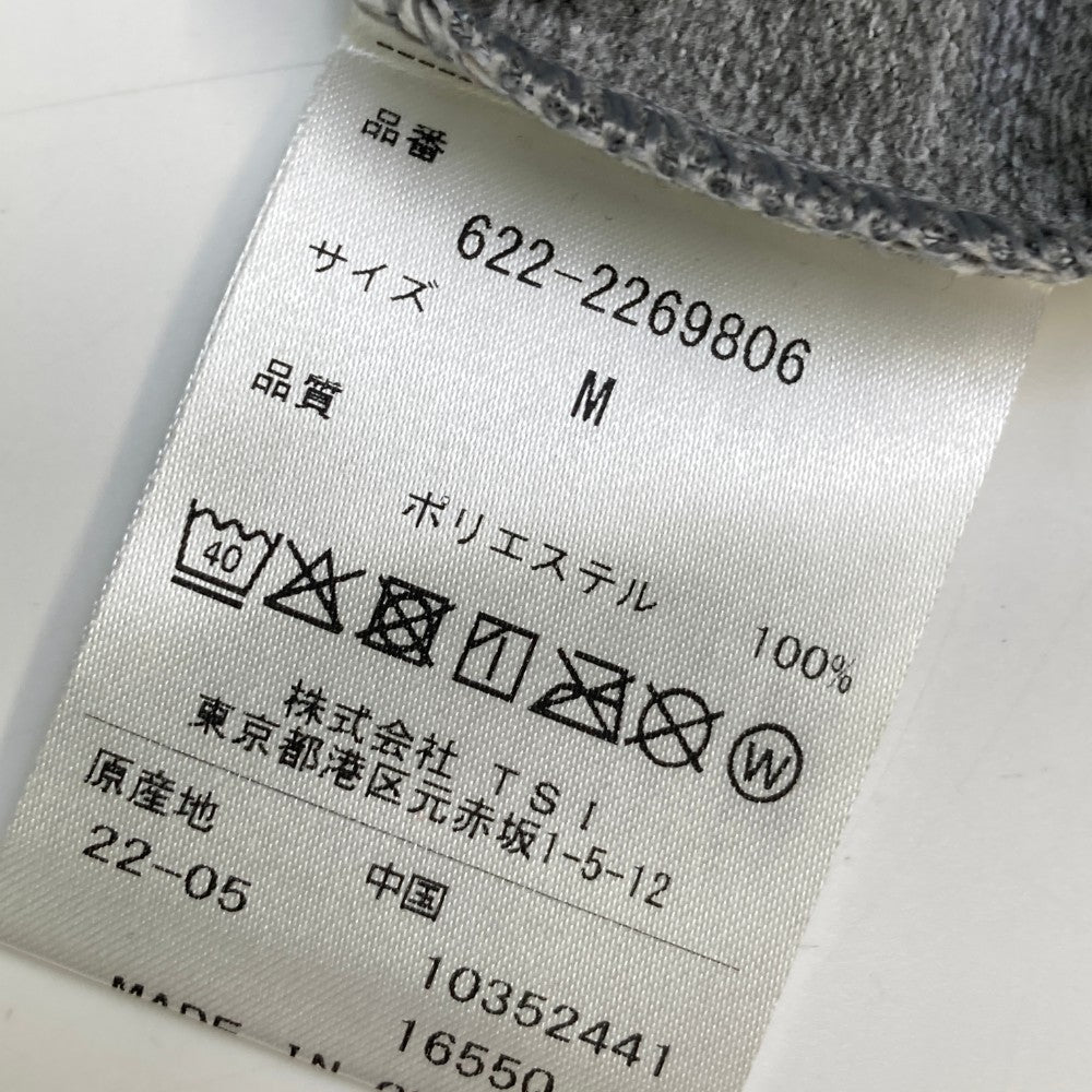 PING 핑 하이넥 긴팔 티셔츠 전면 패턴 그레이 계열 M