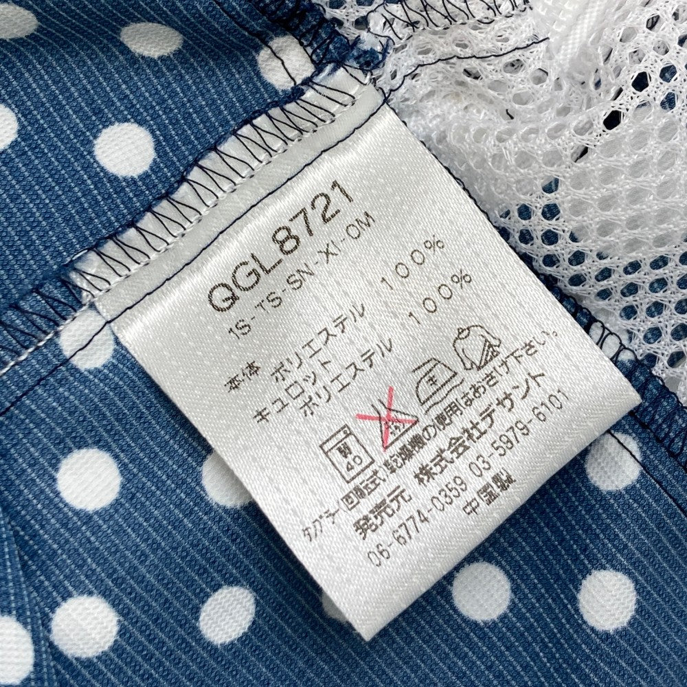 LE COQ GOLF ルコックゴルフ  インナー付スカート ドット ネイビー系 9