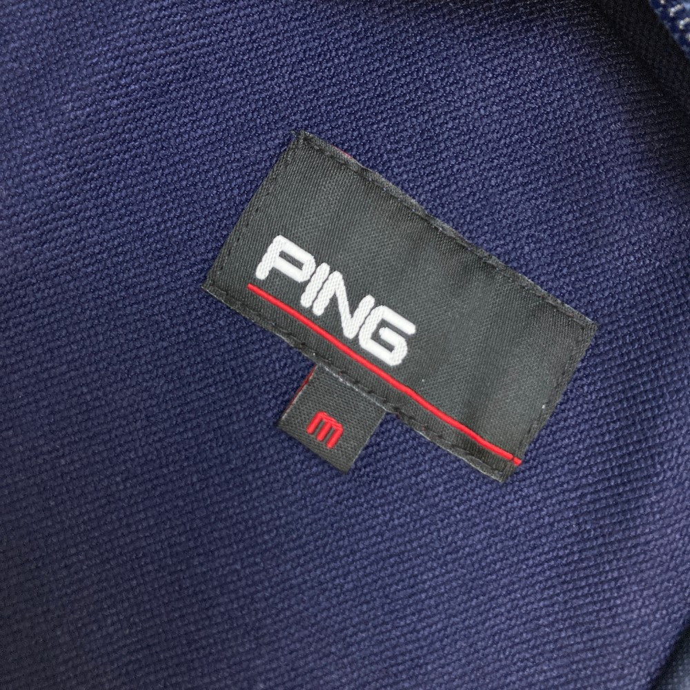 PING 핑 나일론 긴팔 재킷 네이비 계열 M
