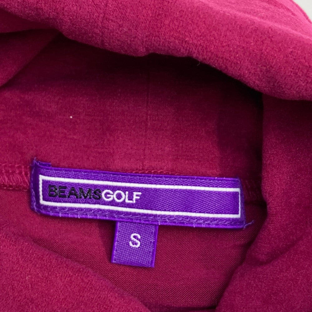 BEAMS GOLF 빔스골프 터틀넥 긴팔 티셔츠 핑크계열 S