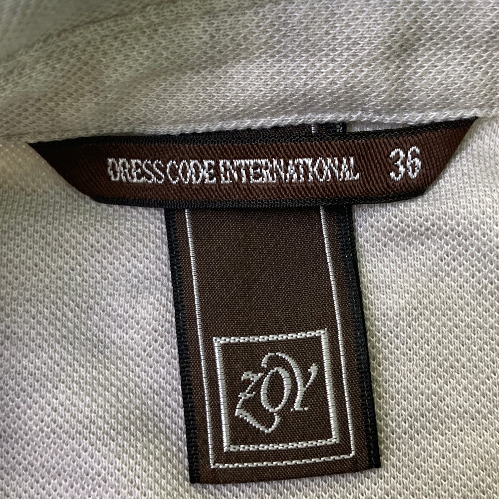 ZOY ゾーイ  長袖ポロシャツ  グレー系 36