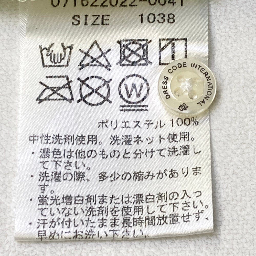 ZOY ゾーイ  半袖ポロシャツ 総柄 イエロー系 38