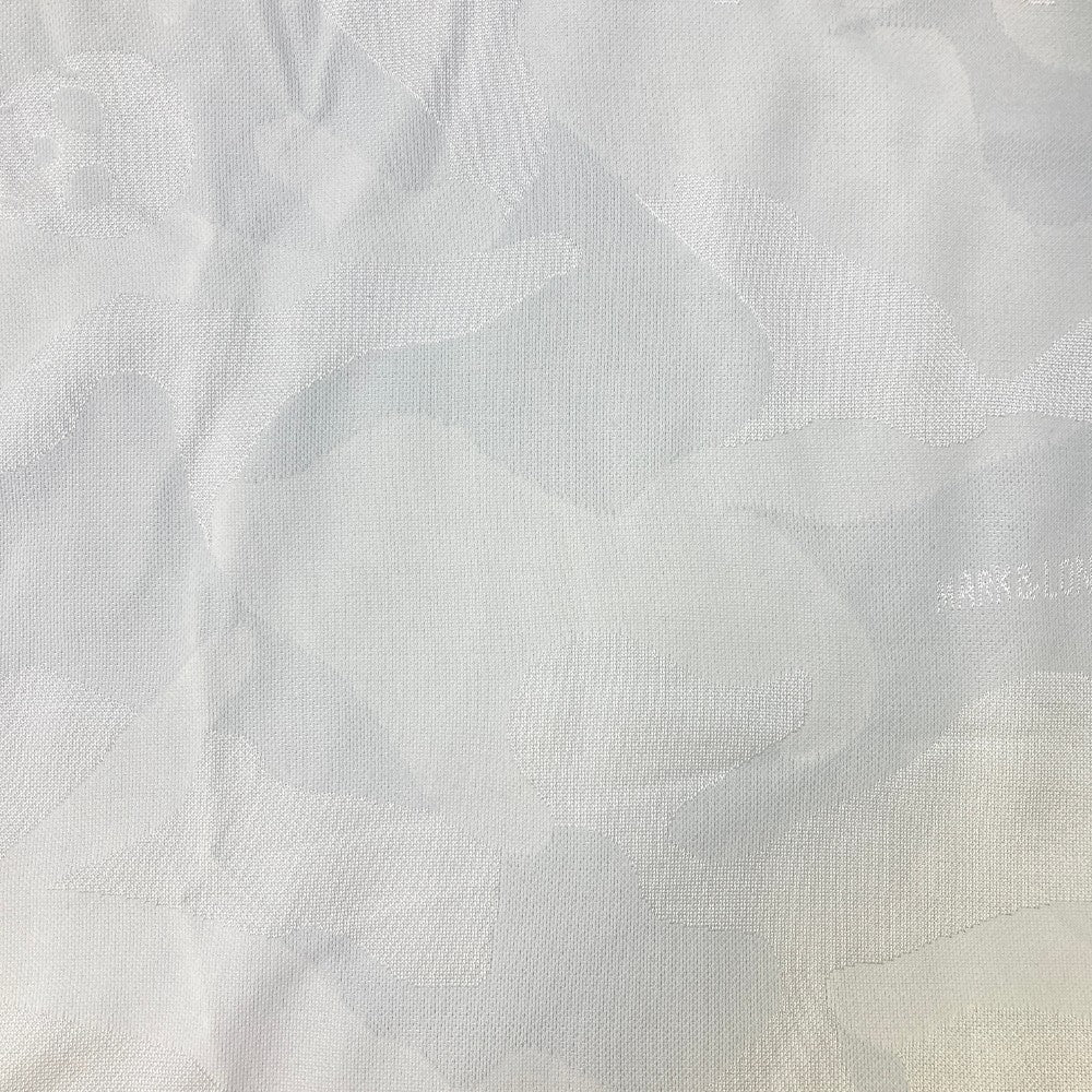 MARK&LONA 마크앤로나 하프 집업 반팔 폴로 셔츠 카모플라주 밀리터리 스컬 전체 패턴 화이트 계열 40