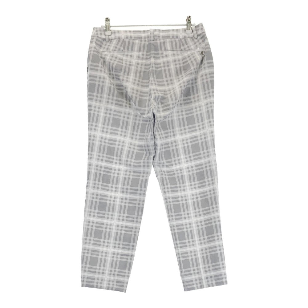 LANVIN SPORT ランバンスポール  ロングパンツ チェック柄 グレー系 38
