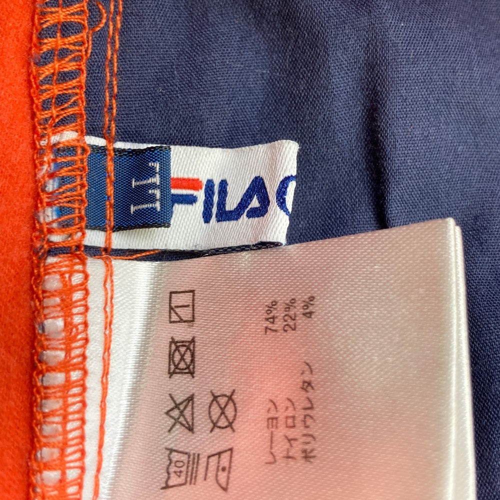 FILA GOLF フィラゴルフ CO4IL301 裏起毛 ストレッチスカート  オレンジ系 LL