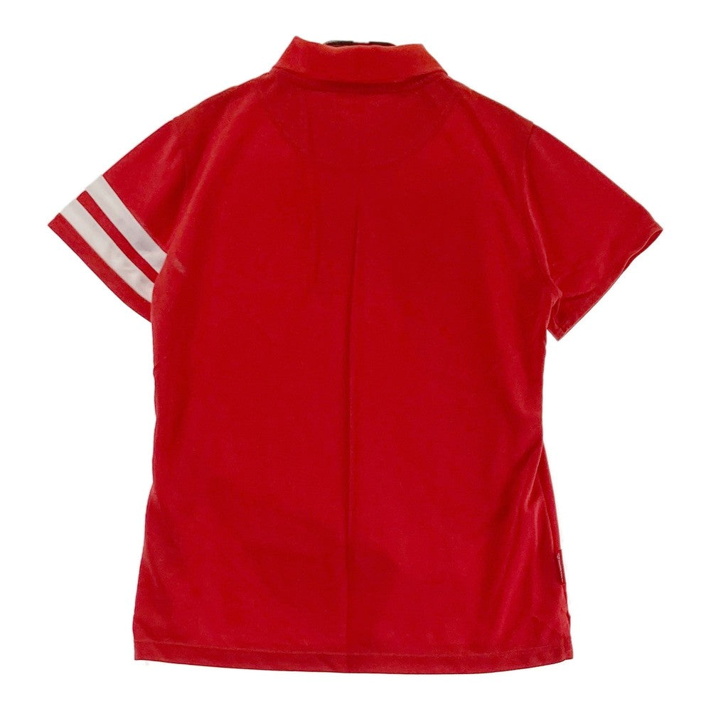 LE COQ GOLF ルコックゴルフ  半袖ポロシャツ  レッド系 LL
