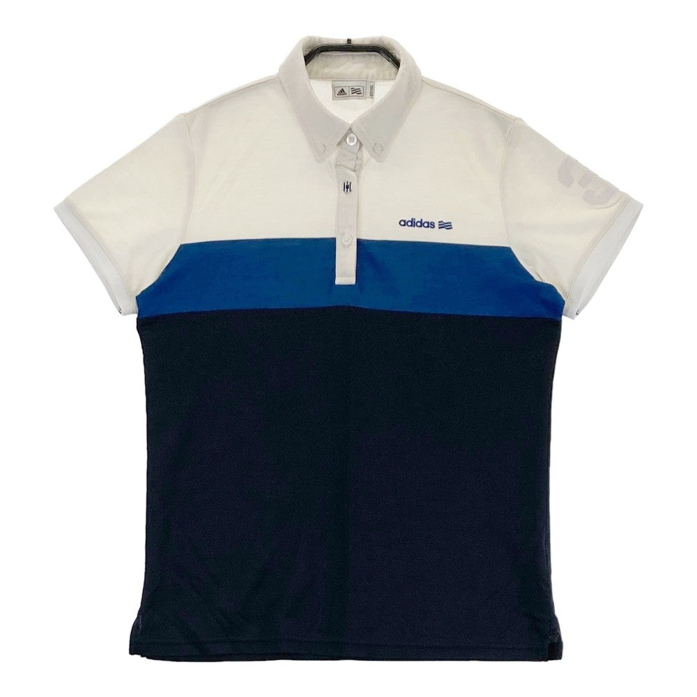 ADIDAS GOLF アディダスゴルフ N60024 半袖ポロシャツ  ホワイト系 OT