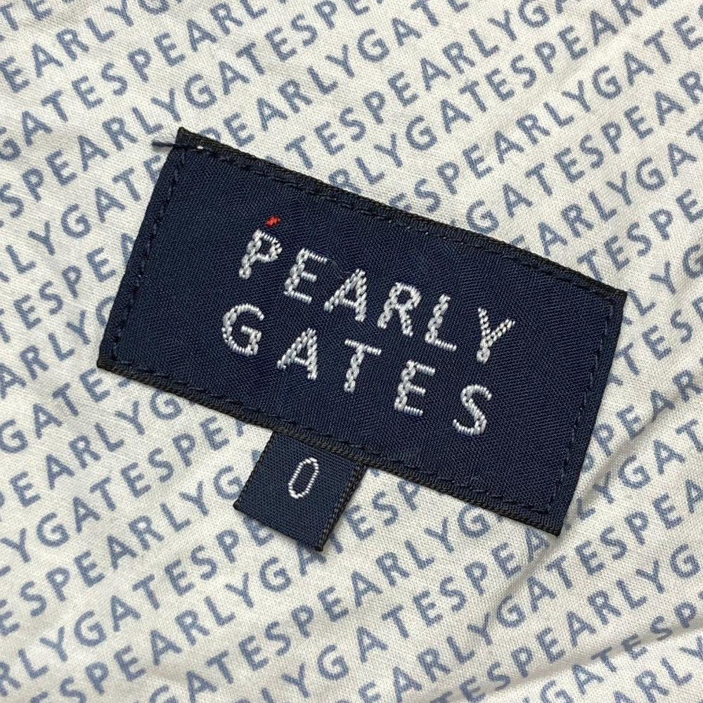 PEARLY GATES パーリーゲイツ 2023年モデル ストレッチパンツ チェック柄 ブラウン系 0