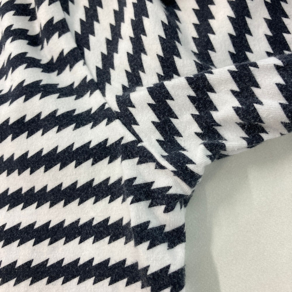 PEARLY GATES パーリーゲイツ  ハイネック 長袖Tシャツ ボーダー柄 ホワイト系 0