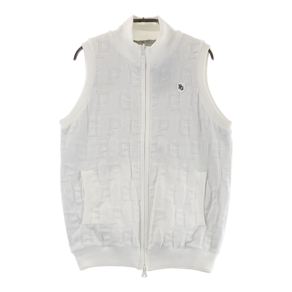 PEARLY GATES パーリーゲイツ 2022年 リバーシブルベスト  ホワイト系 0