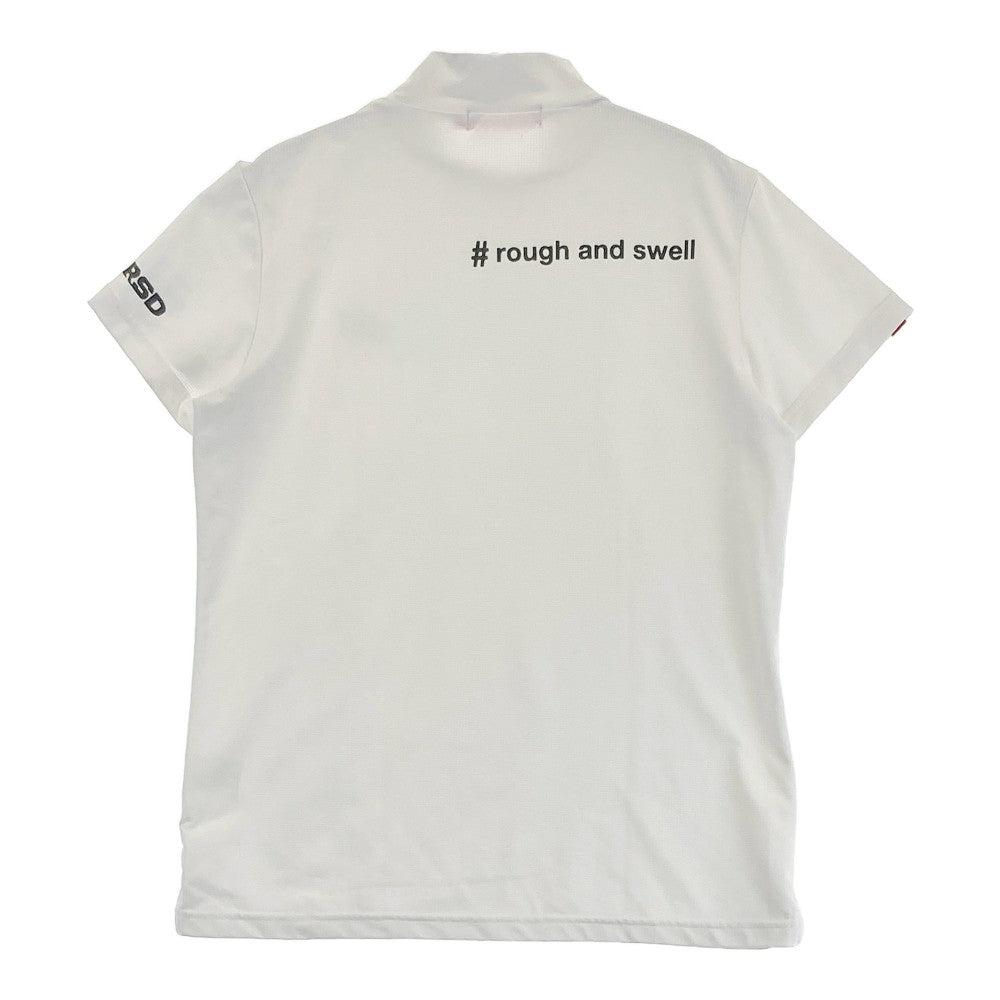 ROUGH&SWELL 라프앤스웰 2022년 모델 하이넥 반팔 티셔츠 화이트 계열 M