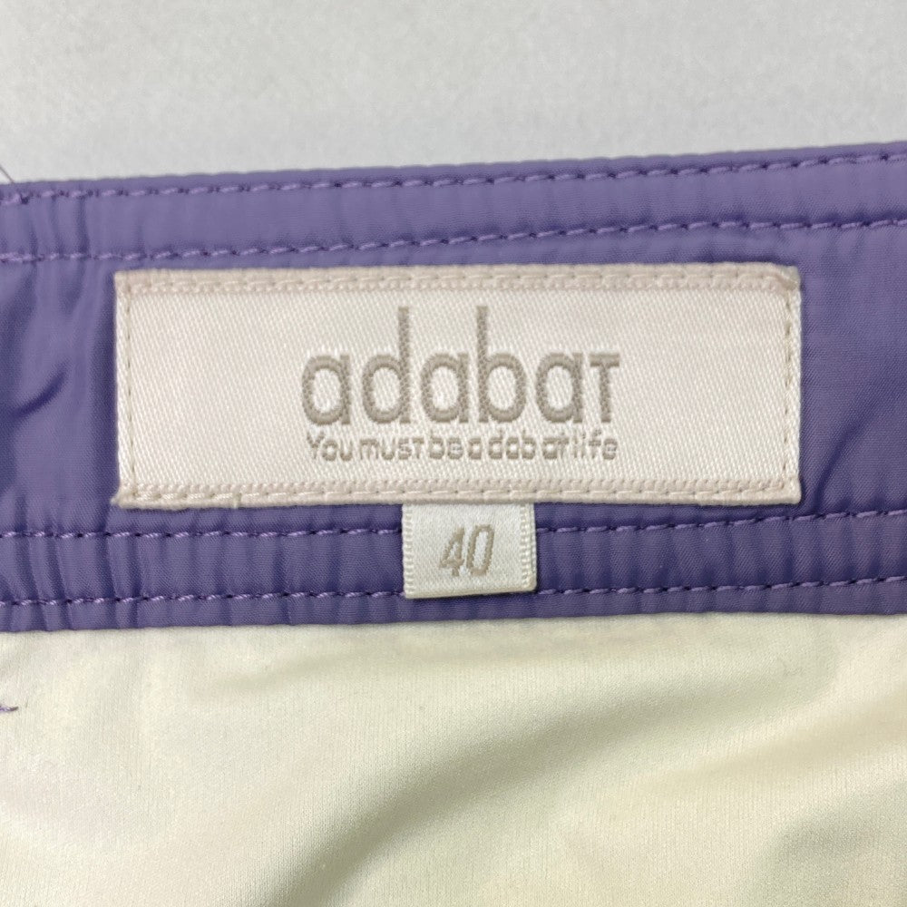 ADABAT アダバット  スカート  パープル系 40