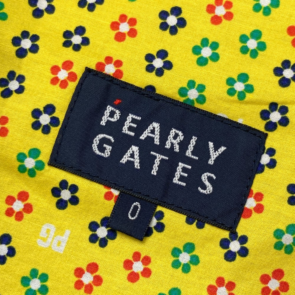 PEARLY GATES パーリーゲイツ  ストレッチスカート チェック柄 ネイビー系 0