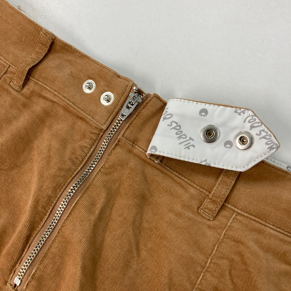 LE COQ GOLF ルコックゴルフ  コーデュロイスカート  ベージュ系 9