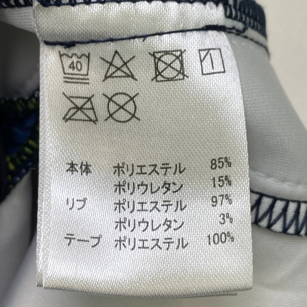 FILA GOLF フィラゴルフ  ストレッチスカート チェック柄 ネイビー系 L
